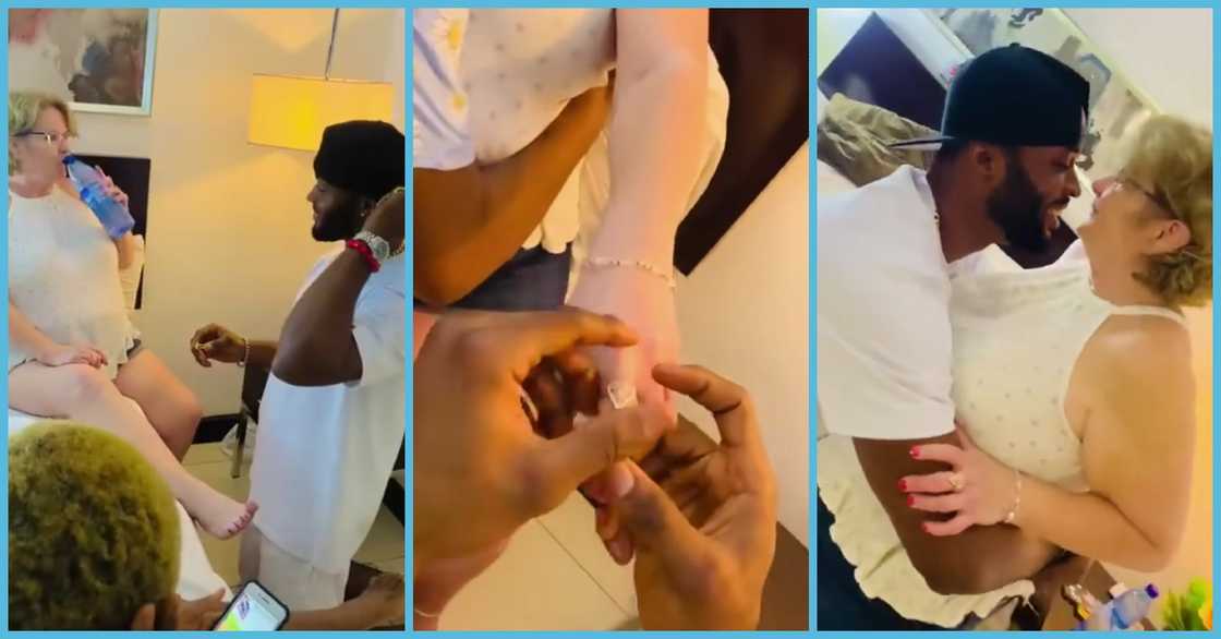 Young African man in love Young African man in love