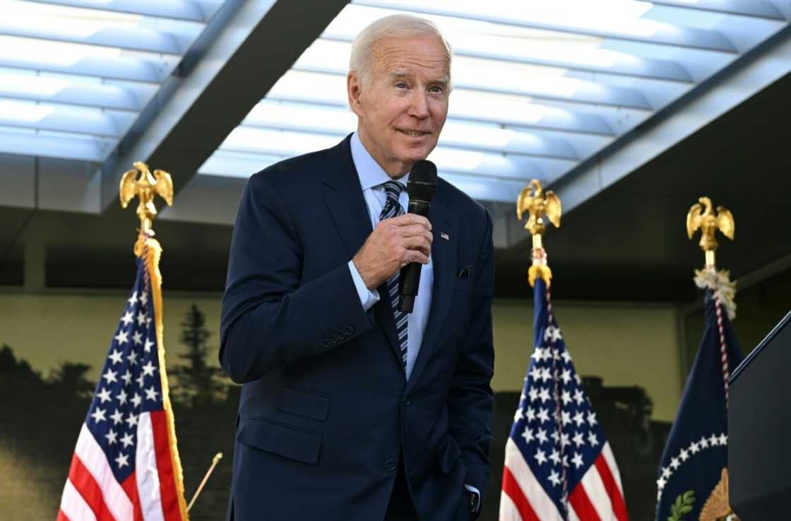 US President Joe Biden, facing rising tensions on North Korea ahead of midterm elections, visits technology company ViaSat in Carlsbad, California