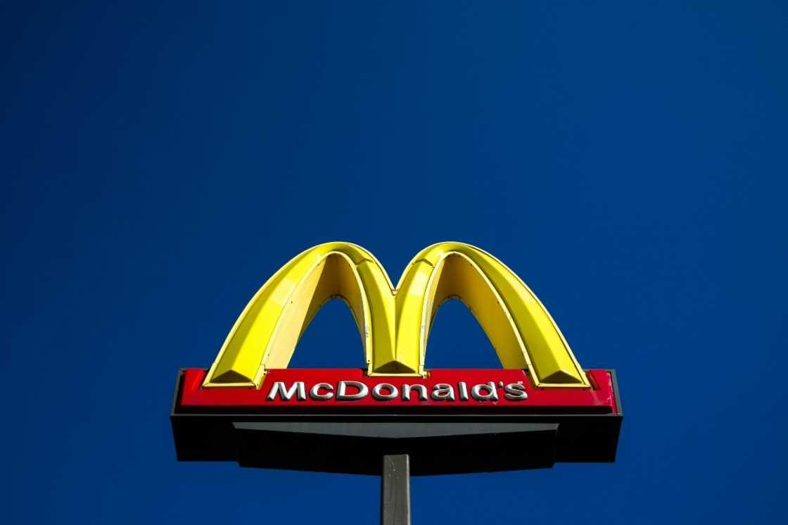 The McDonald's logo is pictured in front of a store in Dearborn, Michigan The McDonald's logo is pictured in front of a store in Dearborn, Michigan