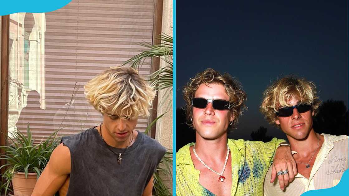 Medium-length wavy hairstyle with relaxed, natural waves. Medium-length wavy hairstyle with relaxed, natural waves.