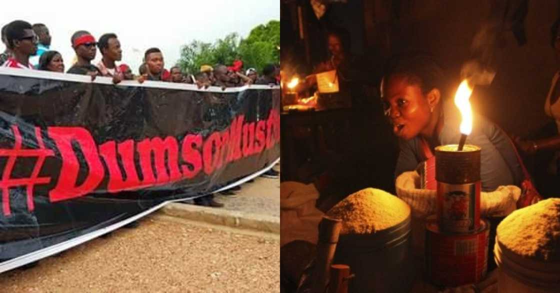Ghanaians organize DumsorMustStop campaign after officials denied dumsor is back Ghanaians organize DumsorMustStop campaign after officials denied dumsor is back