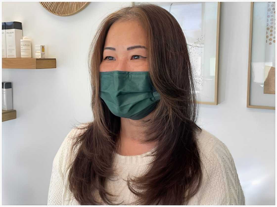 Shag layered cut Shag layered cut