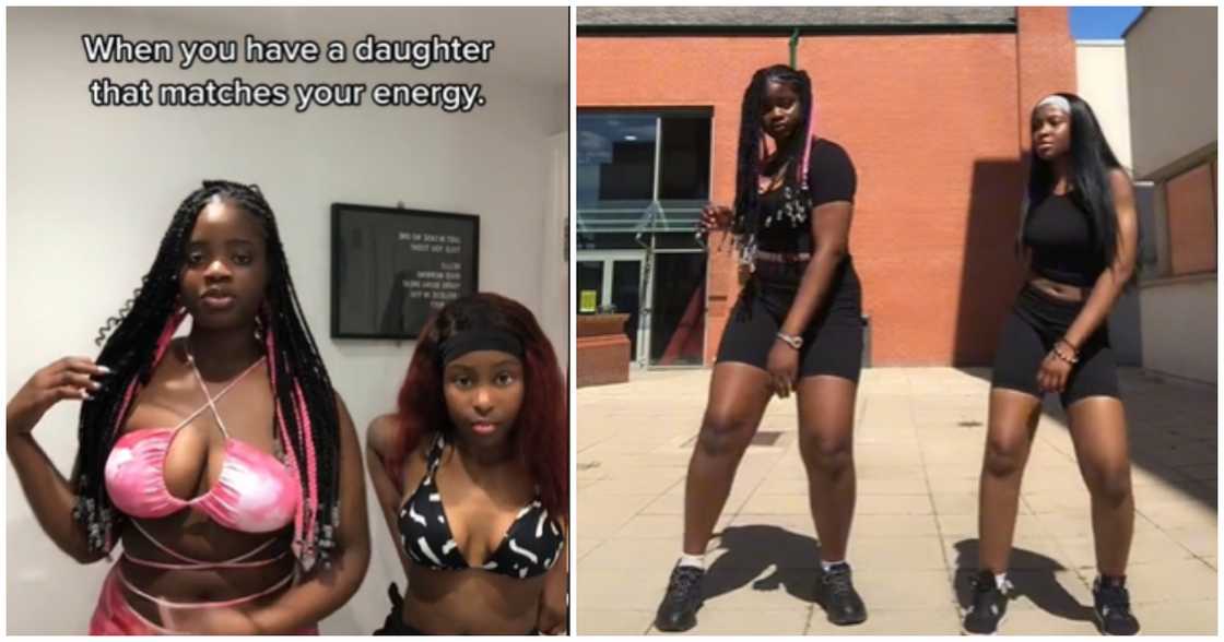 Young mother and daughter confuses many on social media Young mother and daughter confuses many on social media