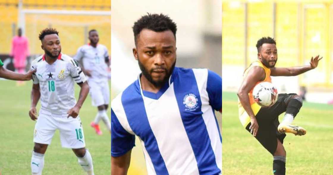 Great Olympics star Gladson Awako suffers injury in Black Stars camp