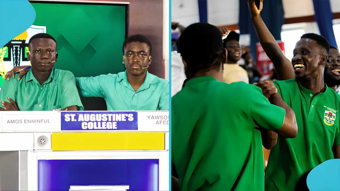 St. Augustine's College, NSMQ Grand Finale, Prempeh college, National Science and Maths Quiz, APSU, NSMQ champions, semifinal results, Ghana quiz, schools, quiz competition, history, students celebration St. Augustine's College, NSMQ Grand Finale, Prempeh college, National Science and Maths Quiz, APSU, NSMQ champions, semifinal results, Ghana quiz, schools, quiz competition, history, students celebration