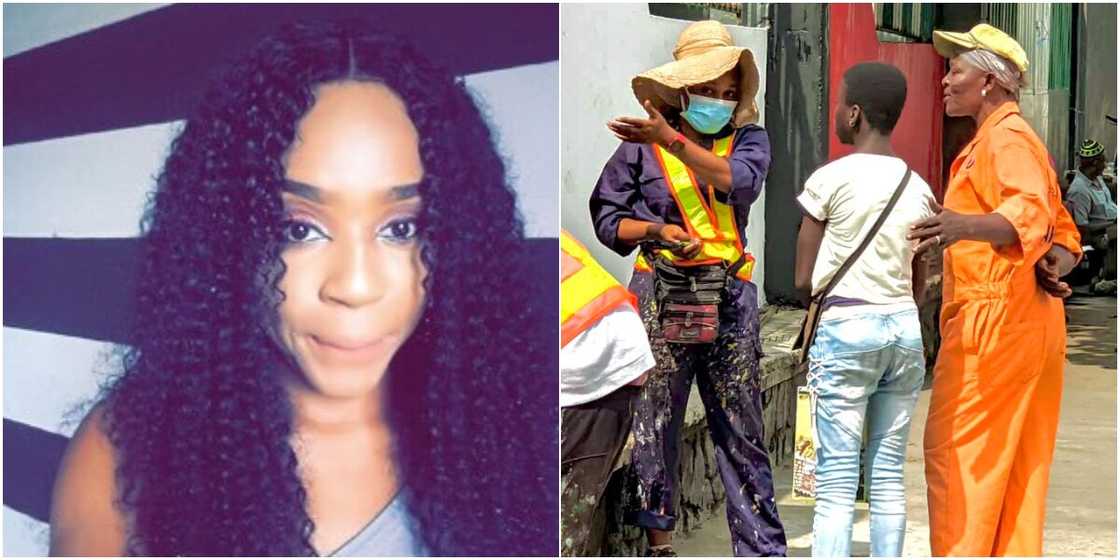 Nigerian artist gives young creative girl scholarship, vows to make her an expert Nigerian artist gives young creative girl scholarship, vows to make her an expert