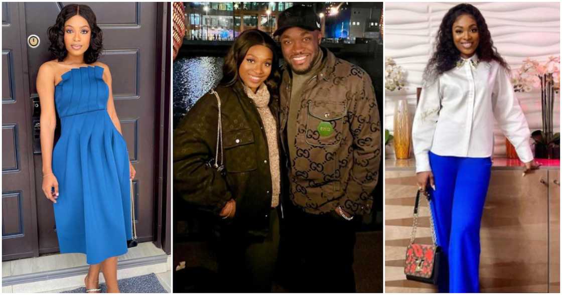 Photos of Tracy and her husband Kennedy Osei. Photos of Tracy and her husband Kennedy Osei.