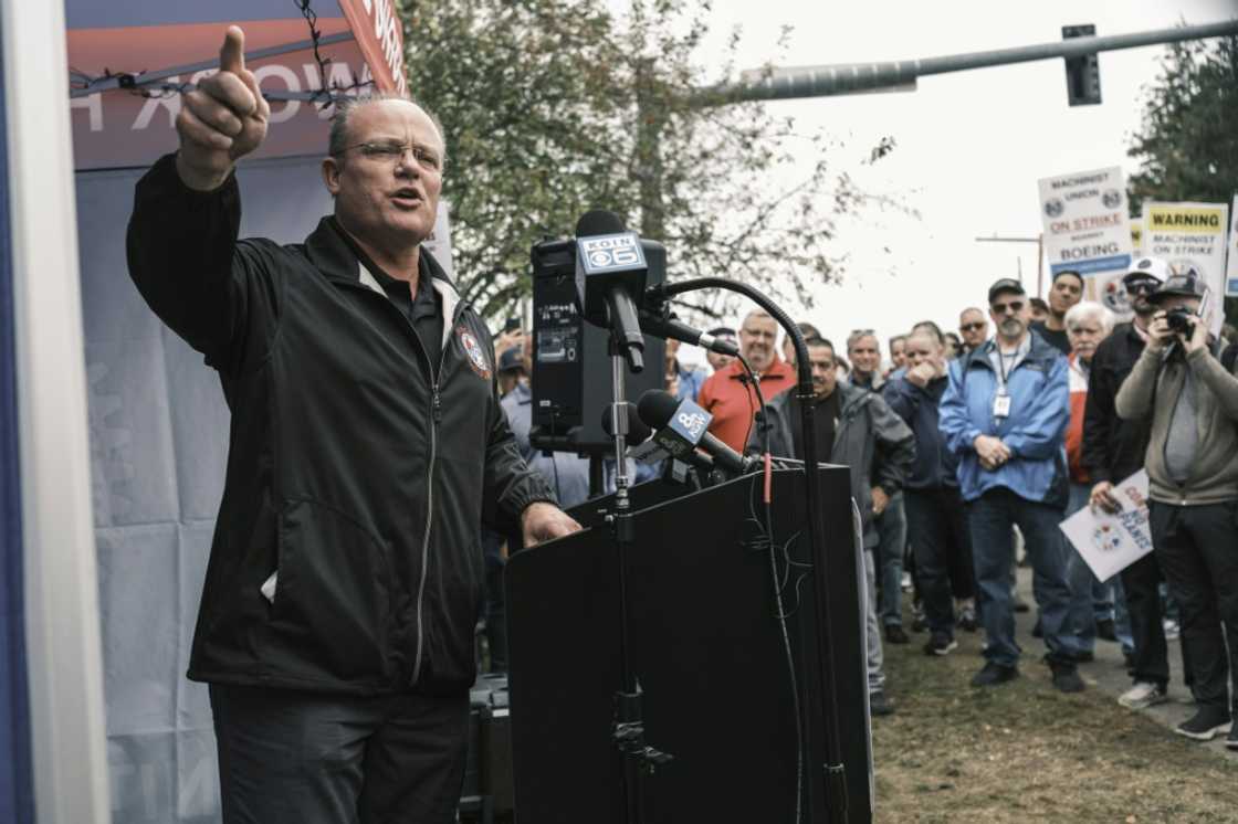 IAM International President Brian Bryant, who addressed striking Boeing workers last week, said the union would reconsider the latest offer