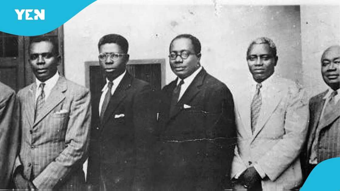 The Big Six, Ghana, Kwame Nkrumah, statue, apprehended, police