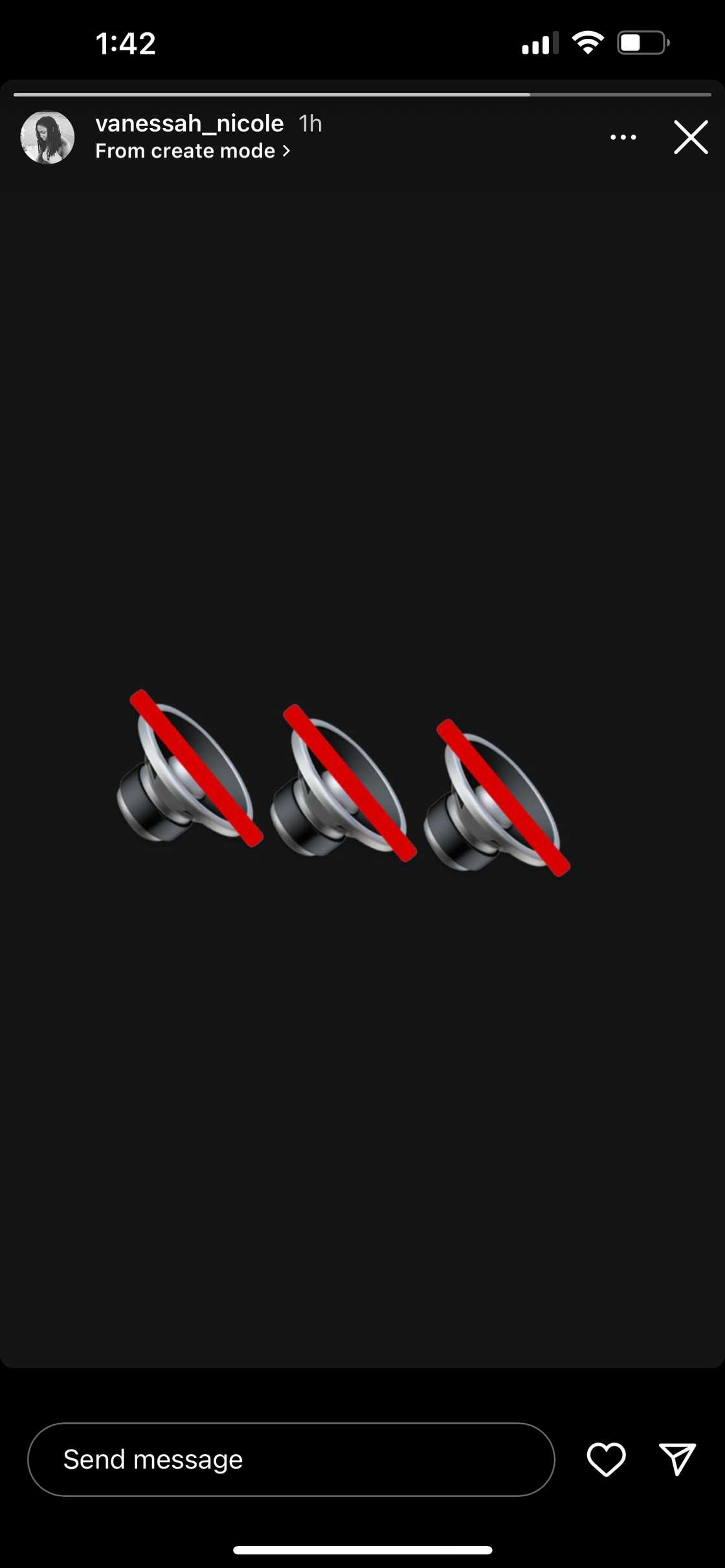 Vanessa's response Vanessa's response