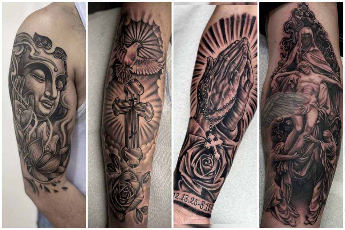 religious tattoos for men