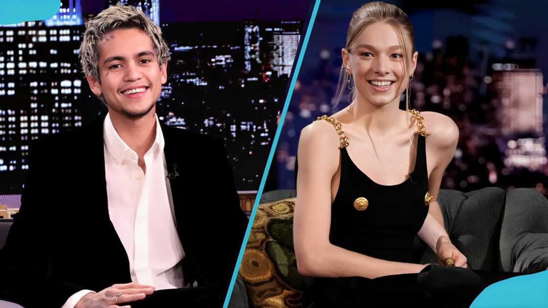 Dominic Fike and Hunter Schafer Dominic Fike and Hunter Schafer