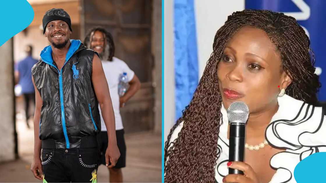 Pope Skinny, social media, Okomfour Kwadee, Akosua Puni, Ghanaians, online, Lord Kenya, reactions Pope Skinny, social media, Okomfour Kwadee, Akosua Puni, Ghanaians, online, Lord Kenya, reactions