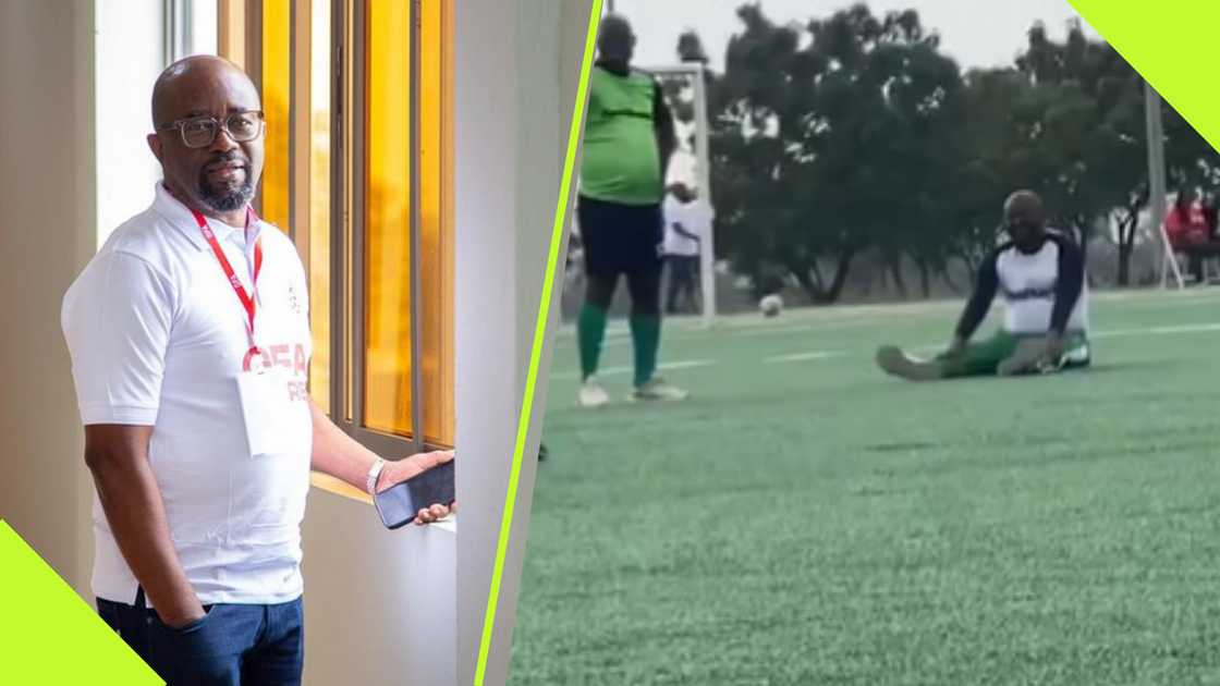 Kurt Okraku at Pampram. Kurt Okraku at Pampram.