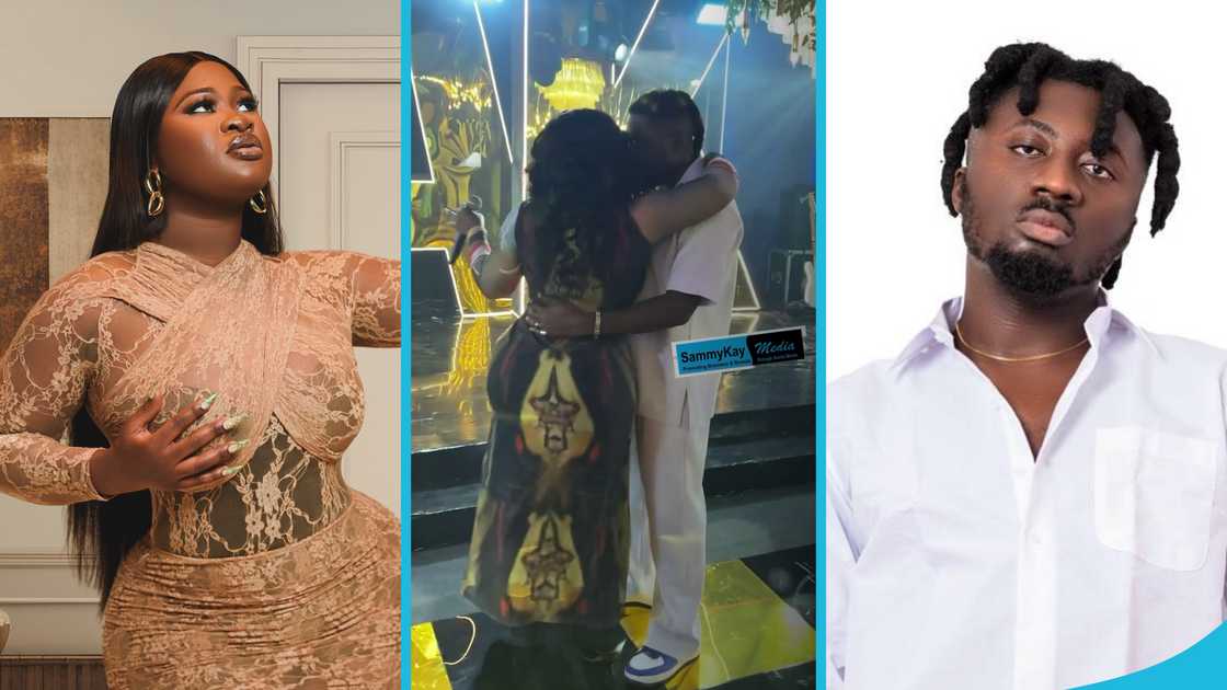 Sista Afia and Amerado Burner kiss, 2Things, Ghana music, Sugar Kwami, cryptocurrency Sista Afia and Amerado Burner kiss, 2Things, Ghana music, Sugar Kwami, cryptocurrency