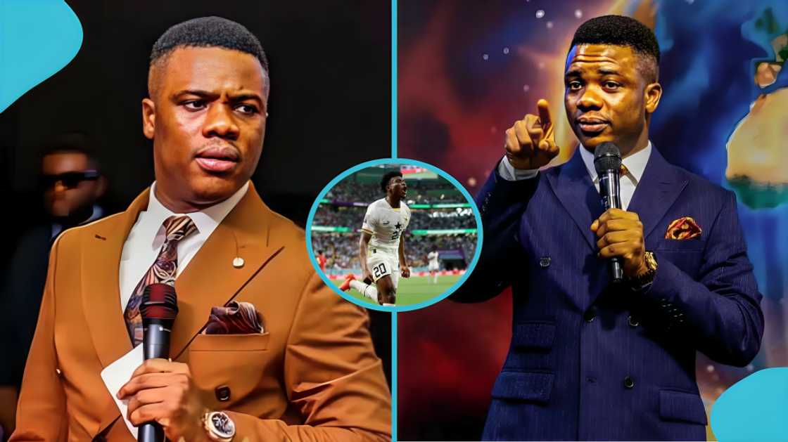 Prophet Telvin Sowah, Kudus Mohammed, FIFA World Cup, prophecy explanation, Ghanaian clergyman, indirect message, social media reactions Prophet Telvin Sowah, Kudus Mohammed, FIFA World Cup, prophecy explanation, Ghanaian clergyman, indirect message, social media reactions