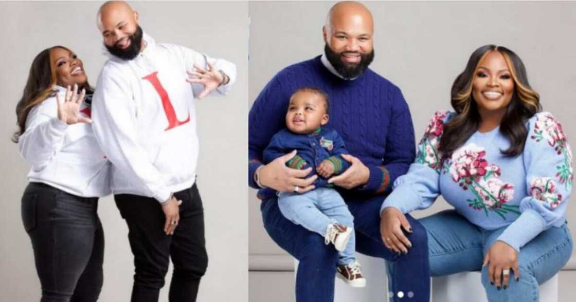 Singer Tasha Cobbs and her husband Kenneth Singer Tasha Cobbs and her husband Kenneth