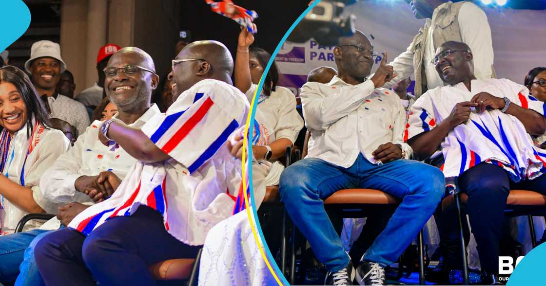 Vice President Bawumia and Kennedy Agyapong Vice President Bawumia and Kennedy Agyapong