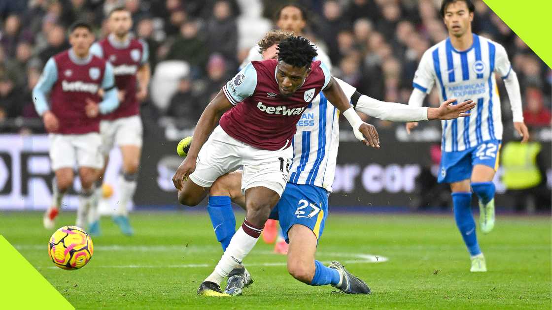 Mohammed Kudus Shares Preferred Position After Scoring in West Ham's Draw with Brighton