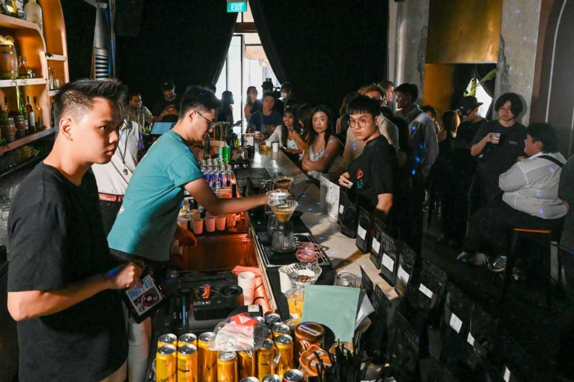 The parties blend curated music with specialty coffee served in white paper cups. The vibe is light, friendly and very Gen Z.