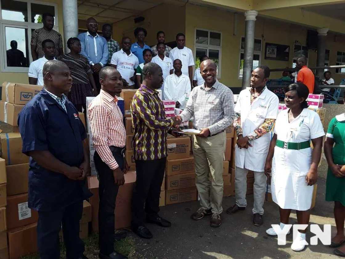 Ernest Chemist Limted supports Kwahu Government Hospital Ernest Chemist Limted supports Kwahu Government Hospital