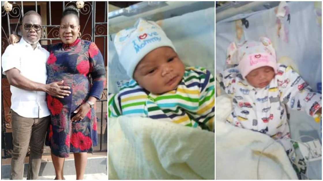 The twins were properly dressed in the photos. The twins were properly dressed in the photos.