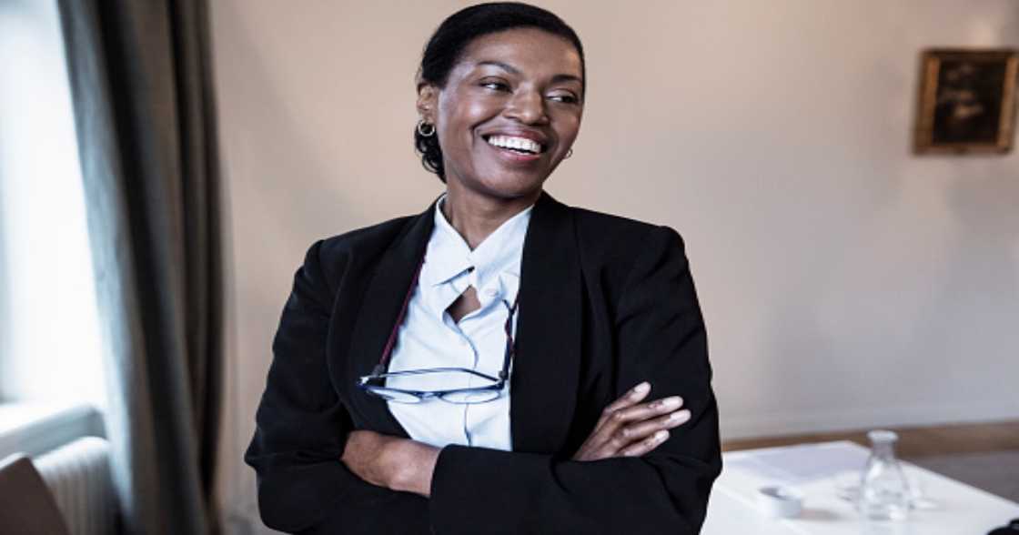 Happy woman smiling Happy woman smiling