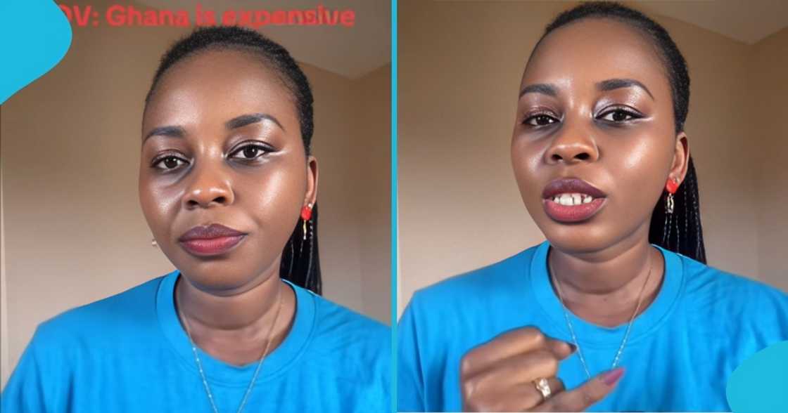 tiktoker, ghana, ghanaian lady, mrs emefa, online vendors, amazon, golly express