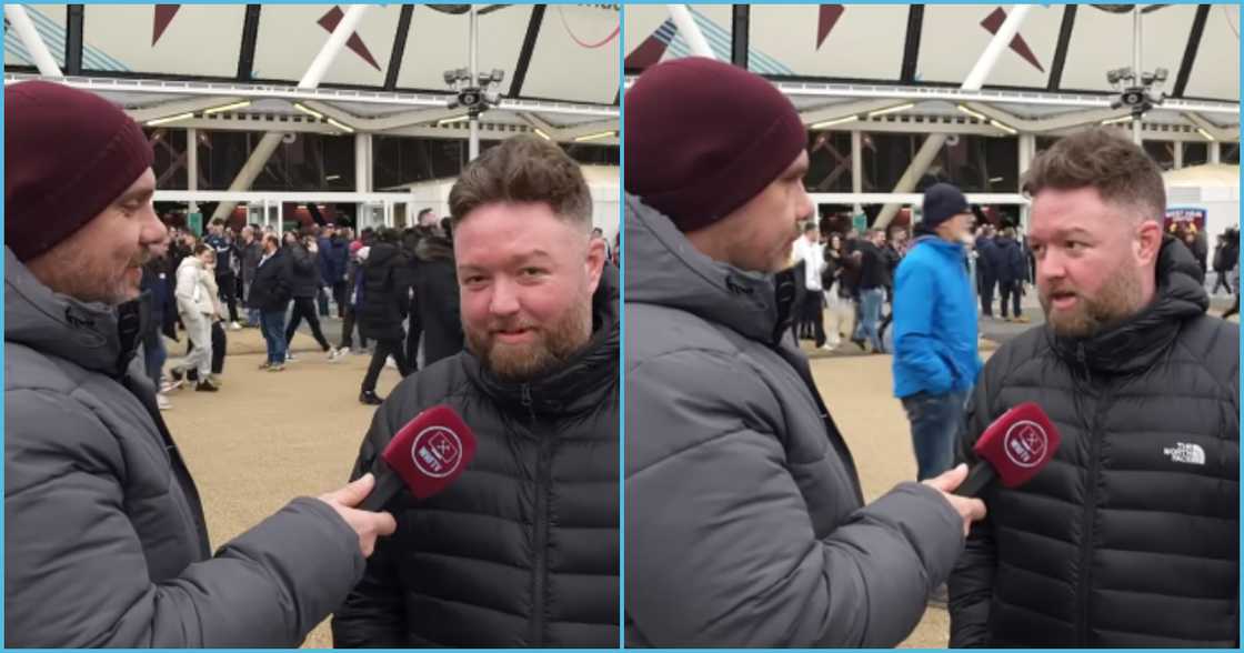 Photo of a West Ham fan