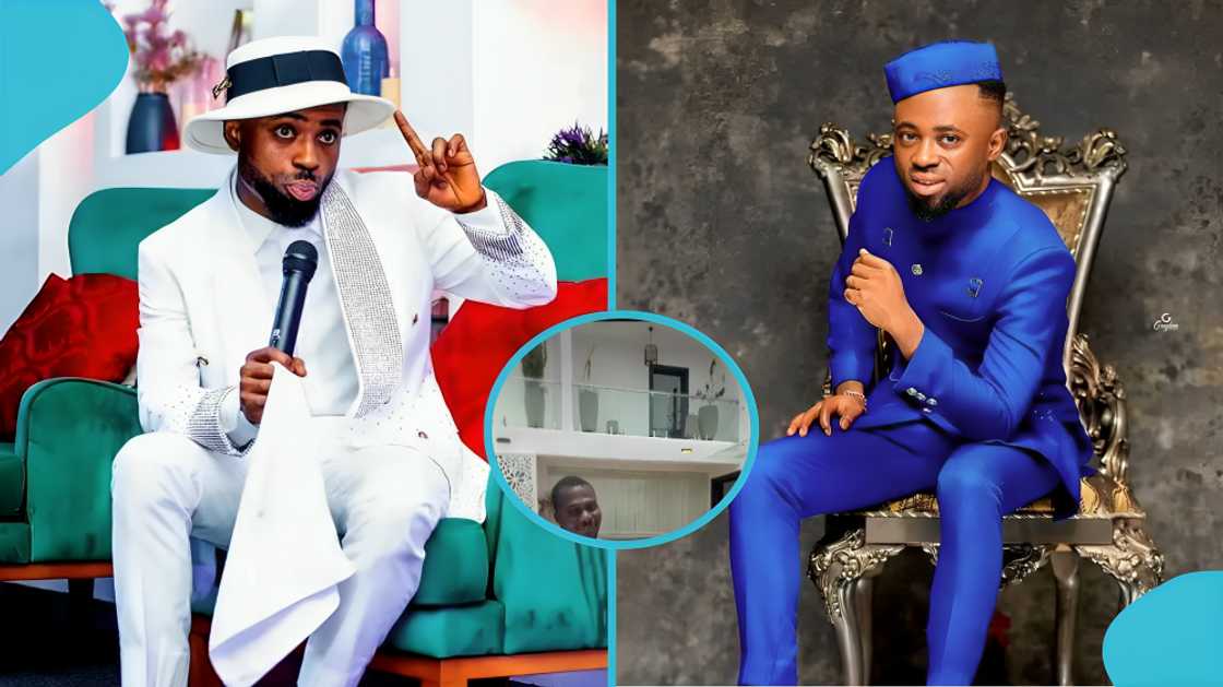 Fire Oja mansion, luxurious mansion, Prophet Fire Oja, Zion Prayer Ministries, expensive car fleet, social media reactions, Ghanaian prophet Fire Oja mansion, luxurious mansion, Prophet Fire Oja, Zion Prayer Ministries, expensive car fleet, social media reactions, Ghanaian prophet