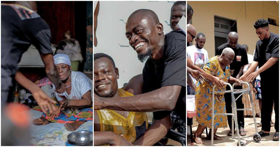 Lil Win helps the needy Lil Win helps the needy