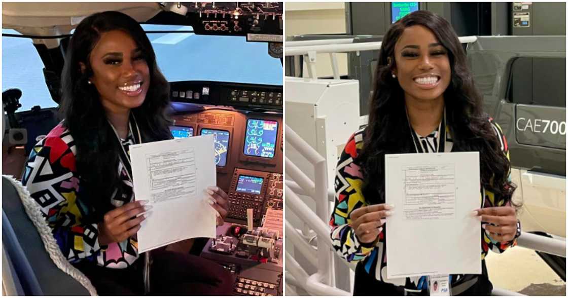 Lady is third 3rd Black captain at her company. Lady is third 3rd Black captain at her company.