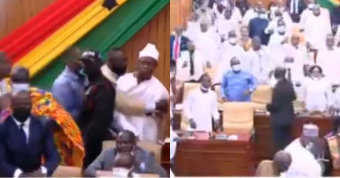 NPP's Tema West MP-elect snatches ballot papers during counting; NDC jubilates NPP's Tema West MP-elect snatches ballot papers during counting; NDC jubilates