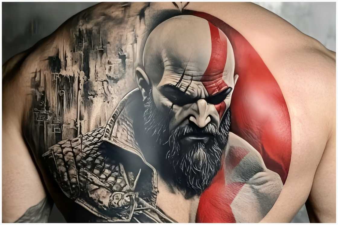 God of war back piece God of war back piece