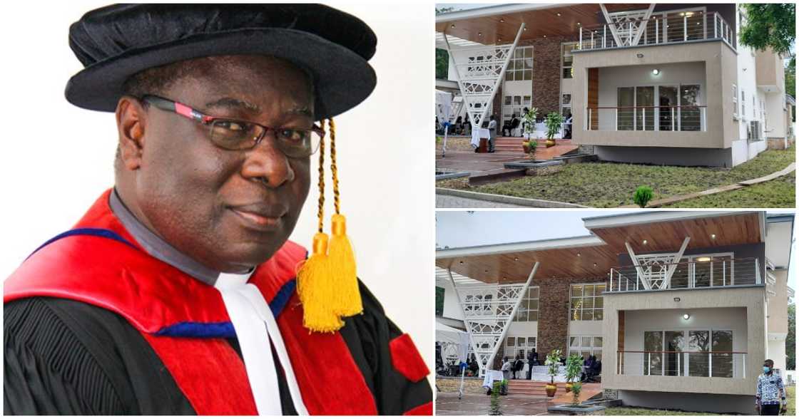 Presby Moderator J.O.Y. Mante and the new mansion Presby Moderator J.O.Y. Mante and the new mansion