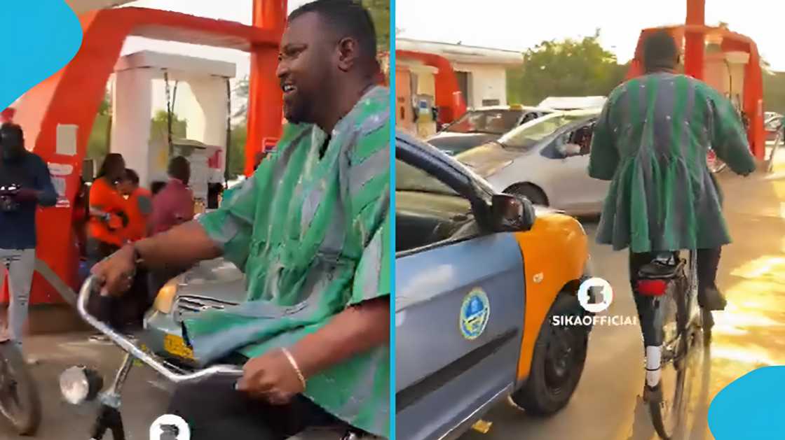 John Dumelo rides a bicycle, Minister spotted riding bicycle, Ghana, politics, people, free fuel, education, Buzanga bicycle, Ayawaso West Wuogon constituency, Member of parliament, MP John Dumelo rides a bicycle, Minister spotted riding bicycle, Ghana, politics, people, free fuel, education, Buzanga bicycle, Ayawaso West Wuogon constituency, Member of parliament, MP