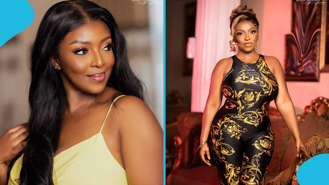 Yvonne Okoro, Ghanaian actress, Instagram, viral post, popular actresses in Ghana, celebrities