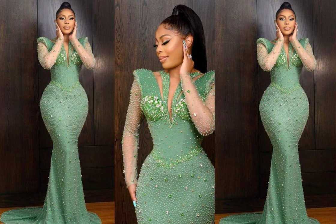 lace dress styles for wedding in ghana