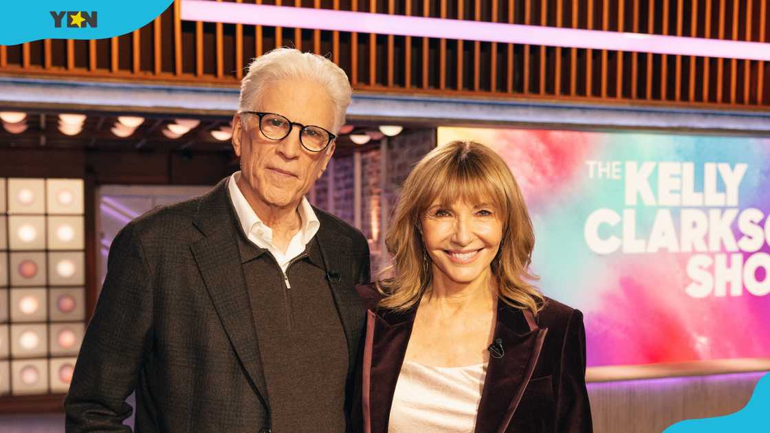 Ted Danson and Mary Steenburgen at The Kelly Clarkson Show