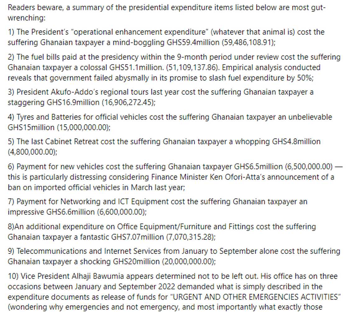 Okudzeto Ablakwa has said the presidency has been spending huge cash on wasteful expenditure. Okudzeto Ablakwa has said the presidency has been spending huge cash on wasteful expenditure.