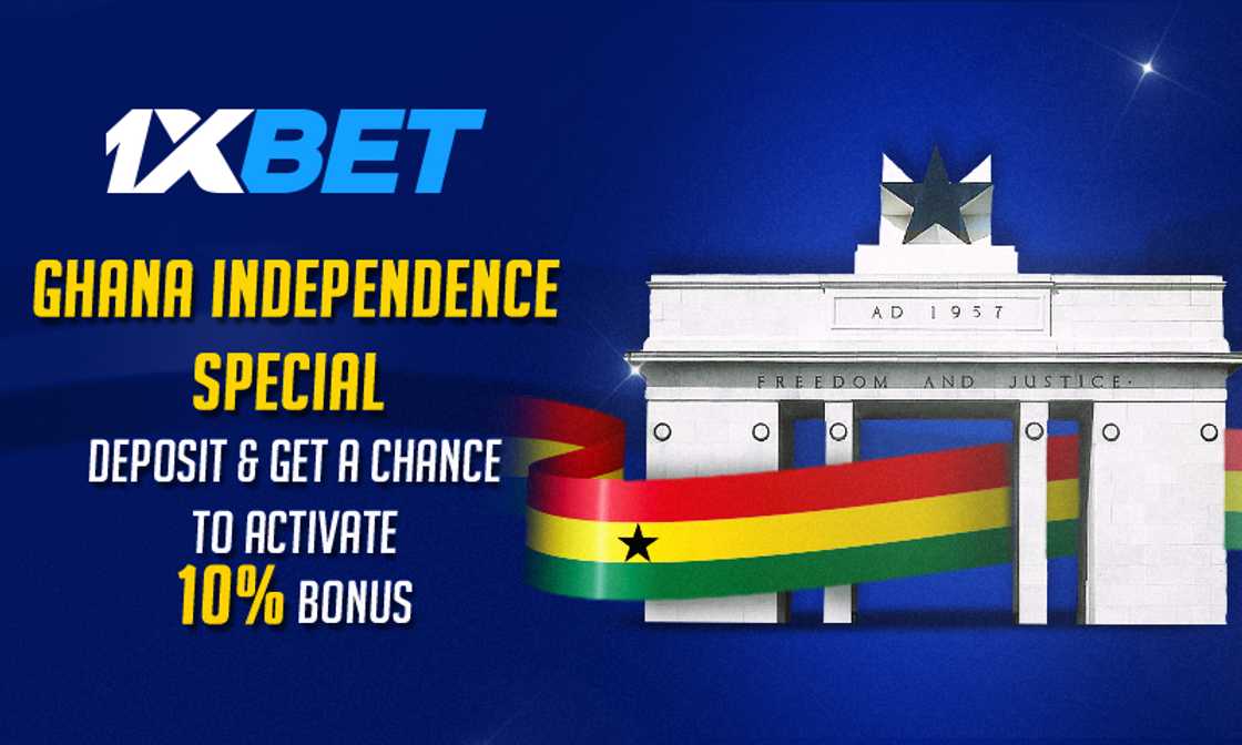 Celebrate Ghana’s Independence Day to the Fullest: Quiz and Series of Bonuses From 1xBet Await! Celebrate Ghana’s Independence Day to the Fullest: Quiz and Series of Bonuses From 1xBet Await!