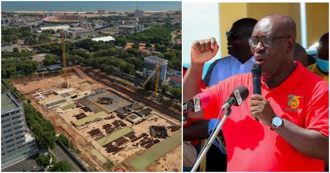 TUC General Secretary Yaw Baah wants Akufo-Addo to convert the national cathedral into a national hospital. TUC General Secretary Yaw Baah wants Akufo-Addo to convert the national cathedral into a national hospital.