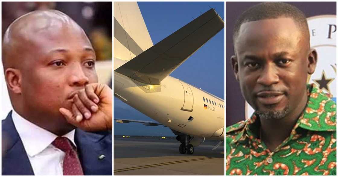 Akufo-Addo Eugene private jet