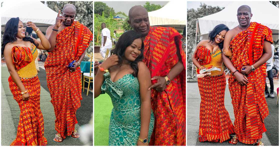 Wedding couple from Kumasi Wedding couple from Kumasi