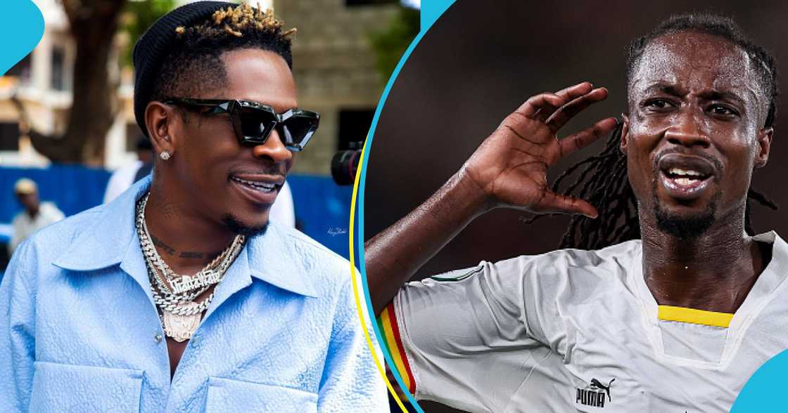 Shatta Wale and Majeed Ashimeru Shatta Wale and Majeed Ashimeru
