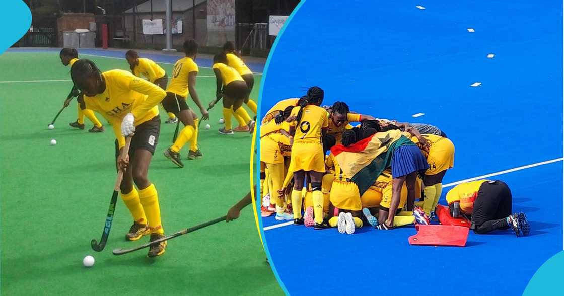 Ghana beats Nigeria in women's hockey Ghana beats Nigeria in women's hockey