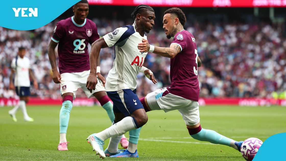Mohammed Kudus, Martin Allen, Tottenham Hotspur, West Ham United, Burnley, Premier League. Mohammed Kudus, Martin Allen, Tottenham Hotspur, West Ham United, Burnley, Premier League.
