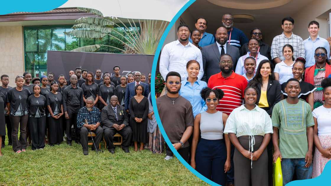 Ashesi University staff and students attending official functions