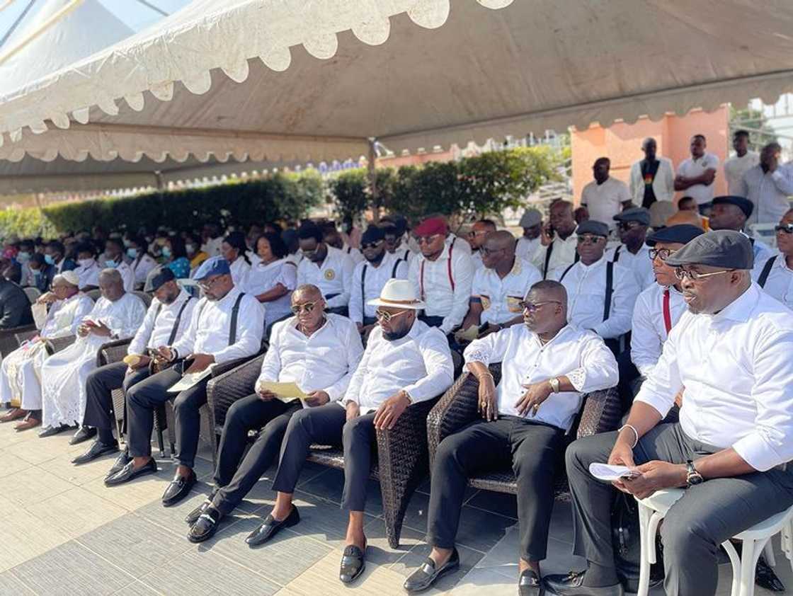 Despite: Ofori Sarpong, Sammy Kuffuor, other 'big boys' who flew to mark 60th birthday of CEO