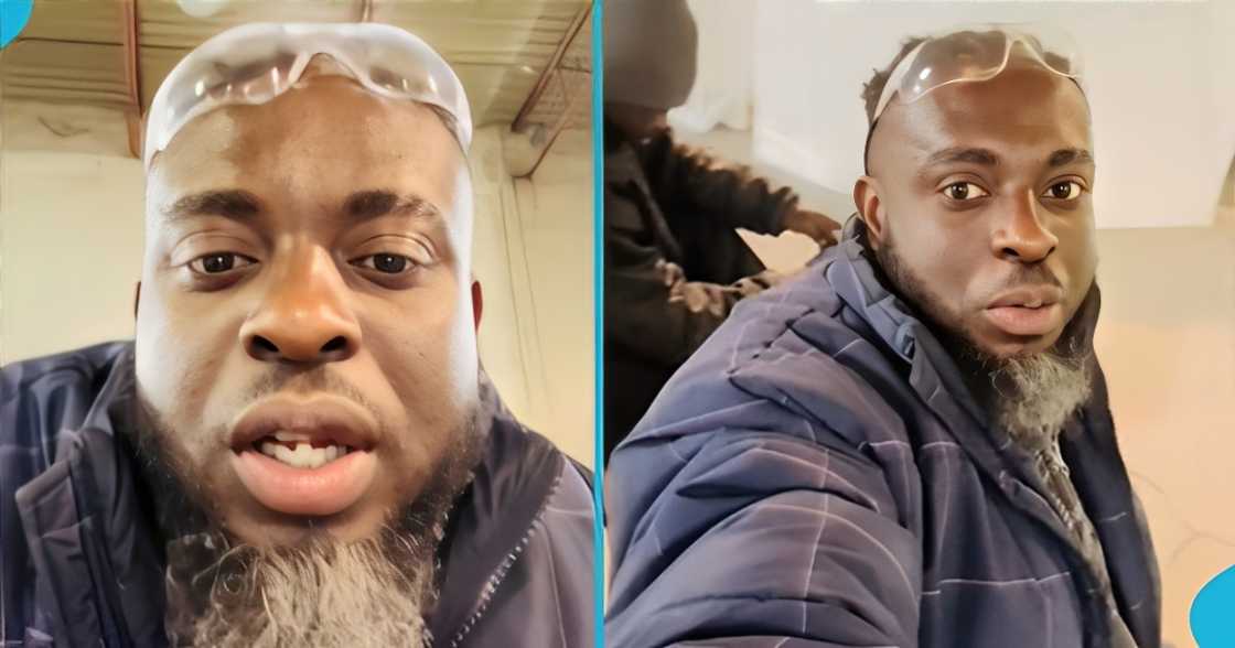 Ghanaian man, relocate abroad, greener pasture, miss home, social media. Ghanaian man, relocate abroad, greener pasture, miss home, social media.